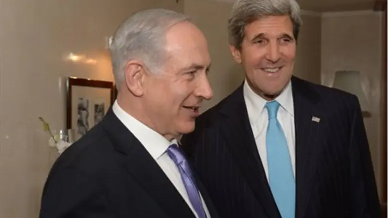Netanyahu and Kerry meet in Jerusalem