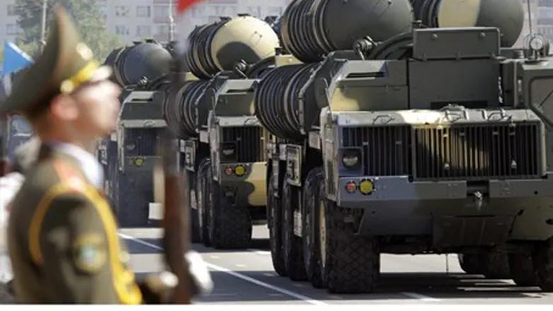 Illustration: S-300 missile defense batteries