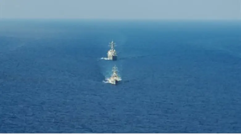 Joint EUCOM-Israeli naval exercise