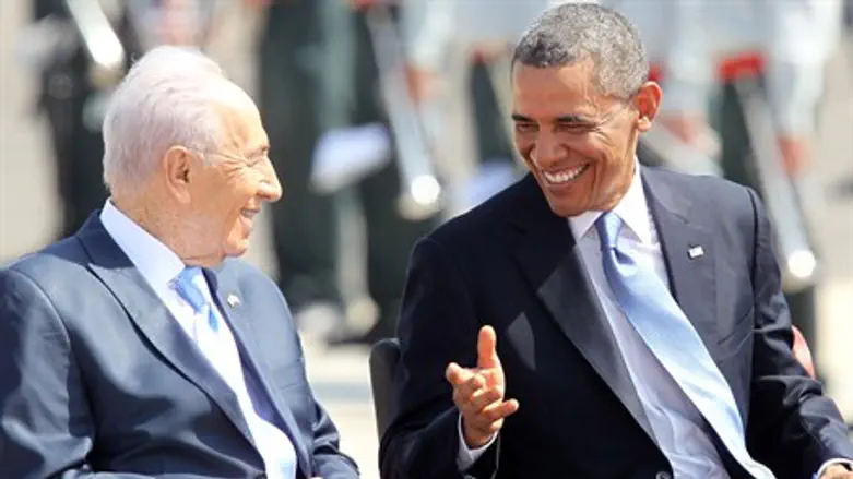 Peres and Obama