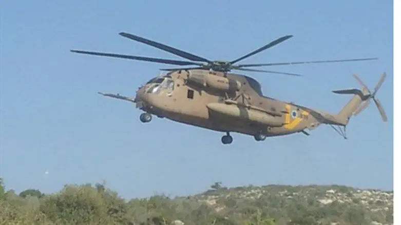 Helicopter evacuation