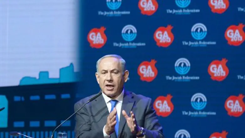 Netanyahu at JFNA General Assembly