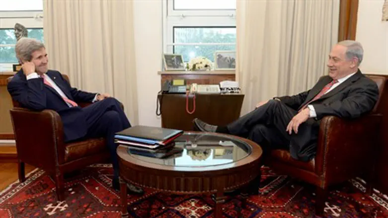 Kerry and Netanyahu meet, December 5th 2013