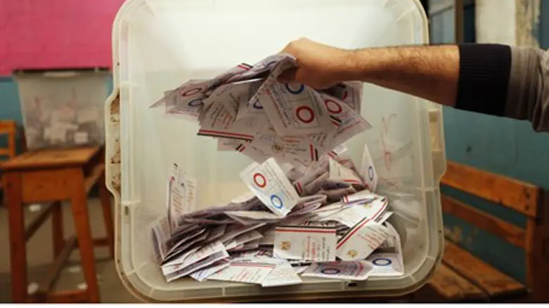 Ballots counted after referendum on Egypt's c