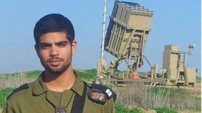 Lt. Aviel Perry, Iron Dome battery commander