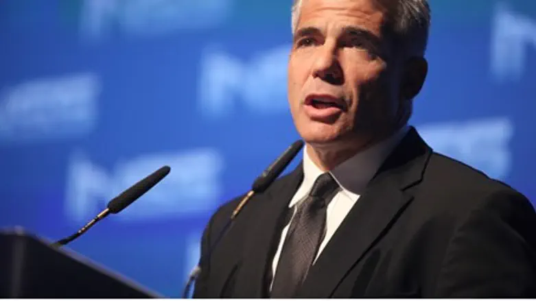 Finance Minister Yair Lapid at INSS conferenc