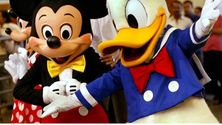 Donald Duck and Mickey Mouse (file)