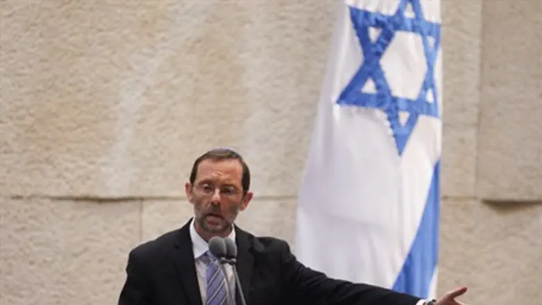 Moshe Feiglin at Knesset debate