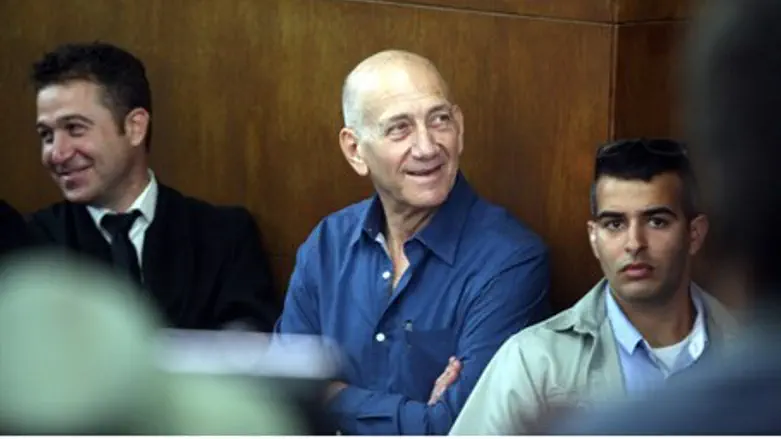 Olmert in court