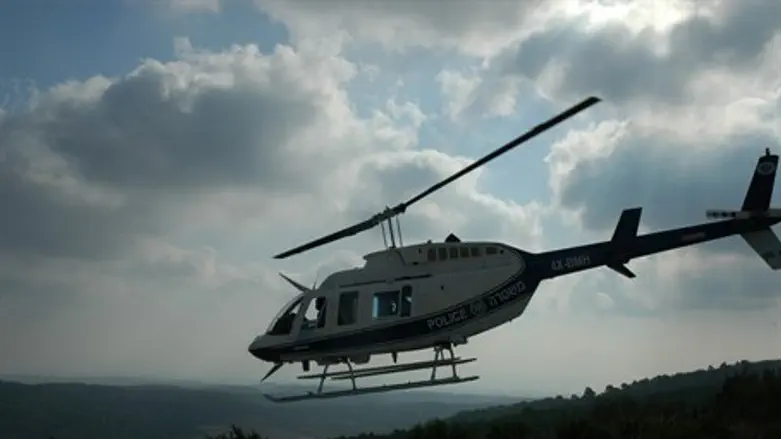 Police helicopter (illustration)