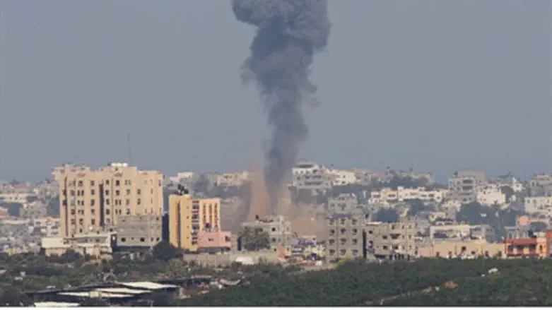 IAF airstrike in Gaza (archive)