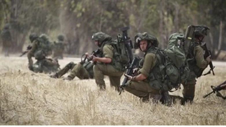 IDF forces in Gaza