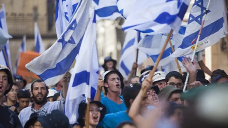 Pro-Israel rally (illustrative)