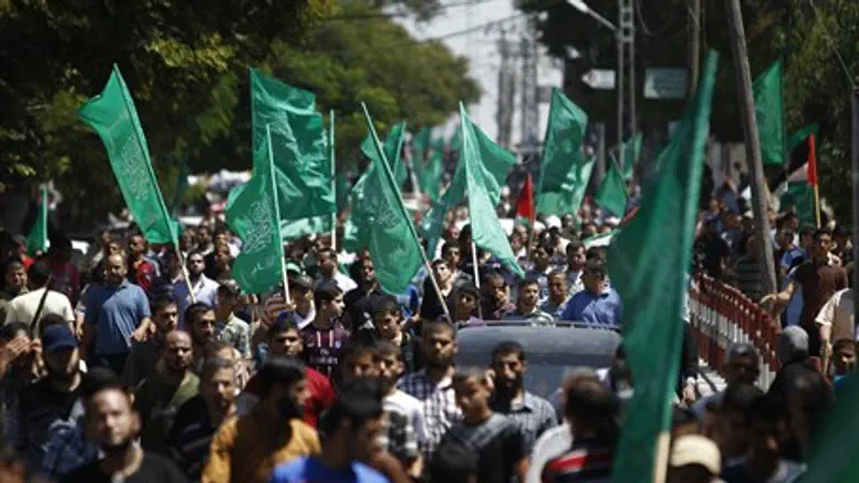 Hamas "victory rally" in Gaza (file)
