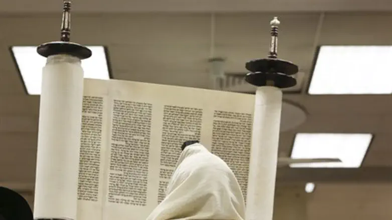 Torah scroll (illustrative)