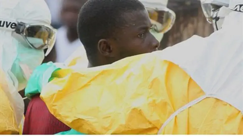 Ebola patient in Liberia