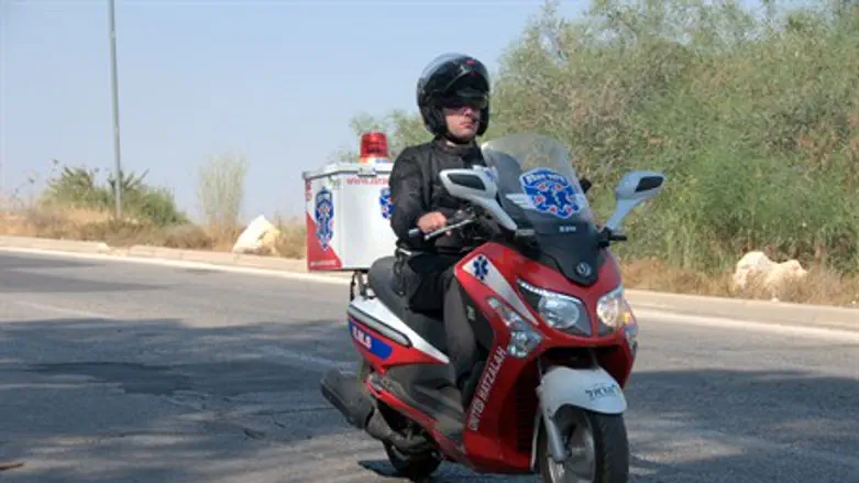 United Hatzalah EMT volunteer