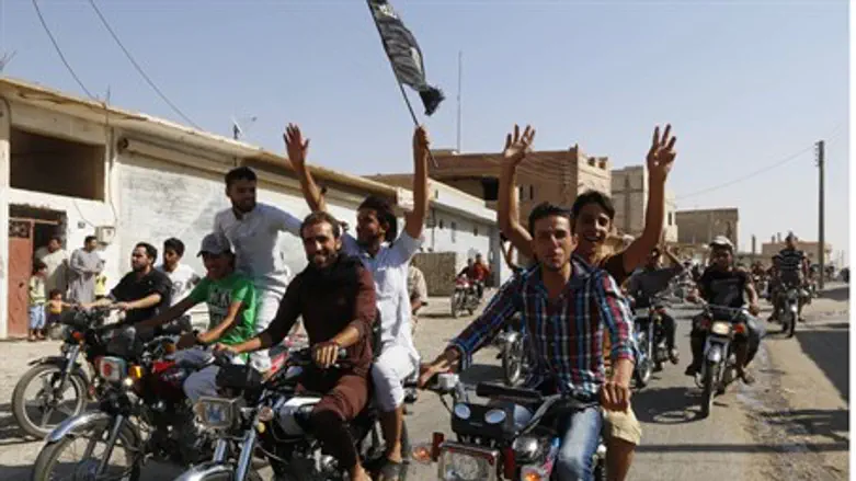 Islamic State supporters (file)