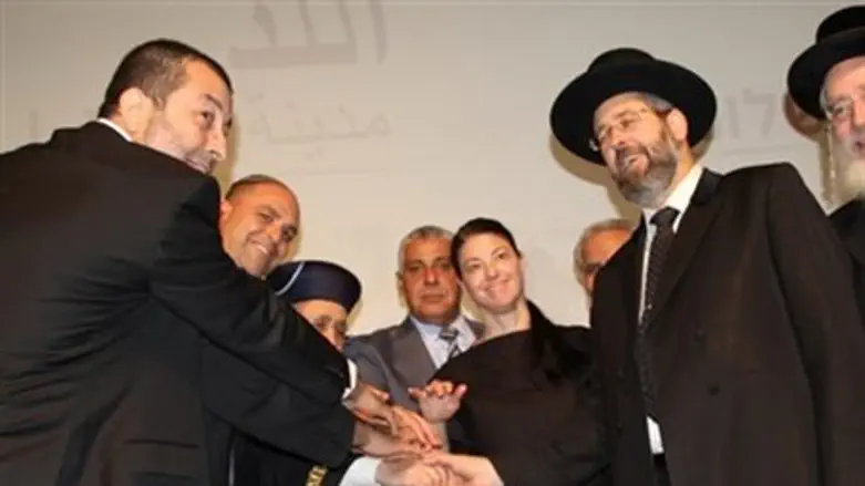 המפגש בלוד
