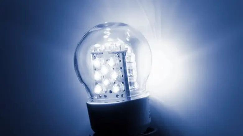 LED light bulb (illustration)