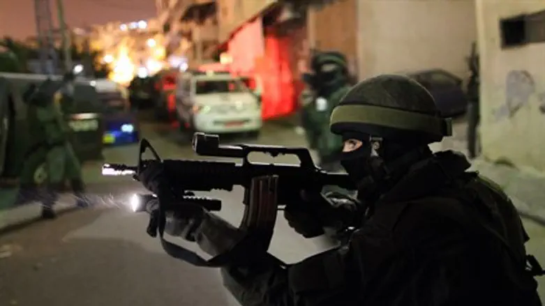 Yassam special forces in Jerusalem