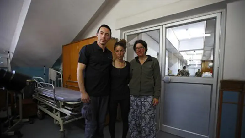 Rescued Israeli hikers in Nepalese hospital
