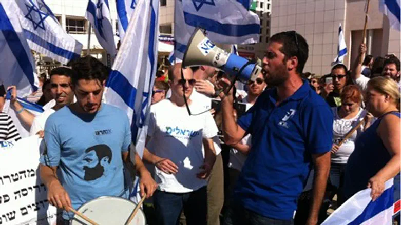 Counter-protest at Tel Aviv University