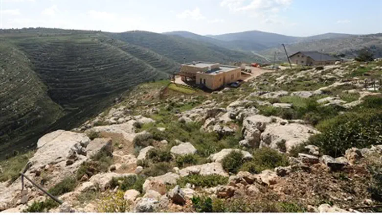 Adei Ad is located in the Shiloh bloc north of Jerusalem