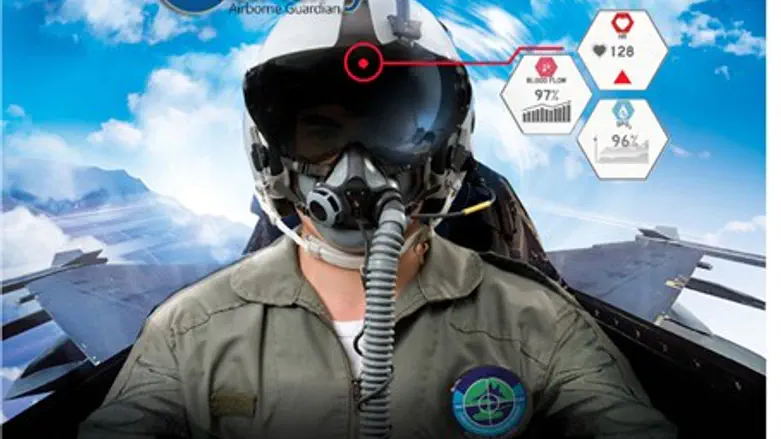 Elbit Canary fighter pilot helmet