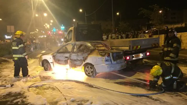 Firebomb attack in Jerusalem