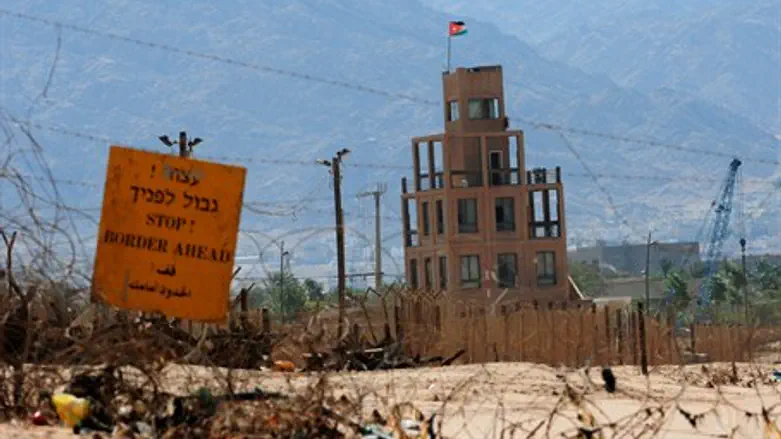 Jordanian border (illustration)