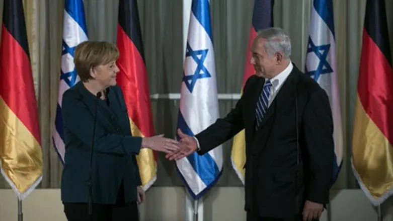 Netanyahu and Merkel