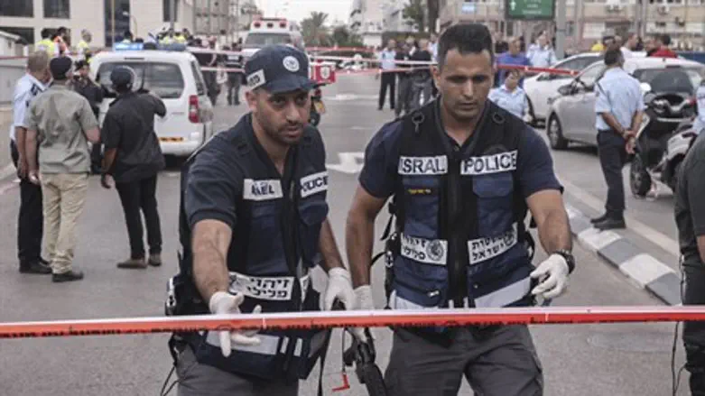 Police in Tel Aviv