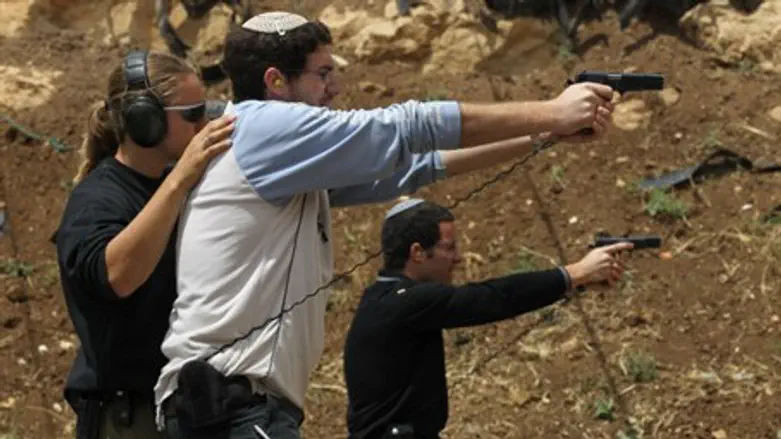 Shooting range (illustrative)