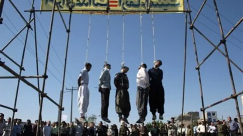 Execution in Iran (illustration)