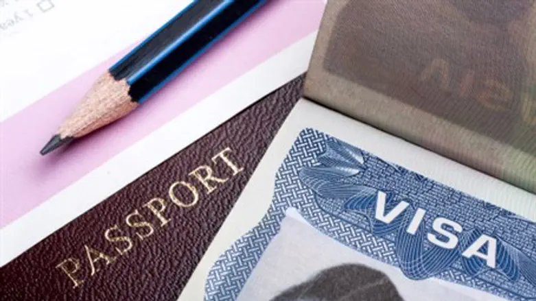 American passport and Visa