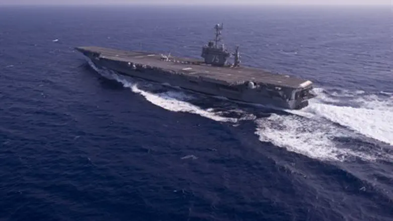 The USS Harry S. Truman aircraft carrier