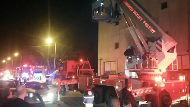 Fire in B'Tselem offices