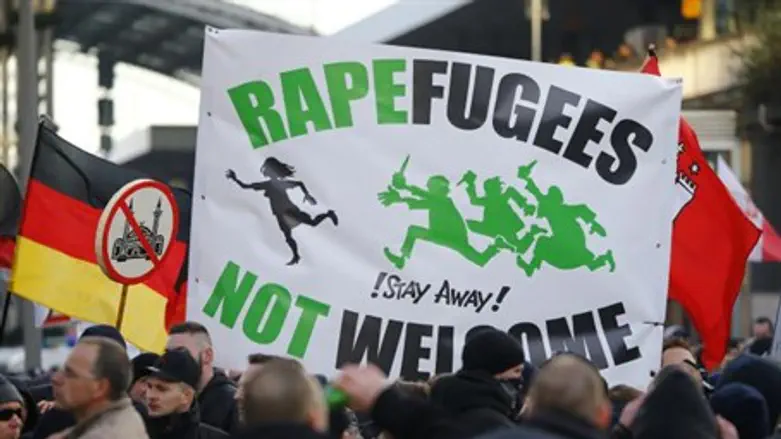 Anti-immigrant protest in Cologne (file)