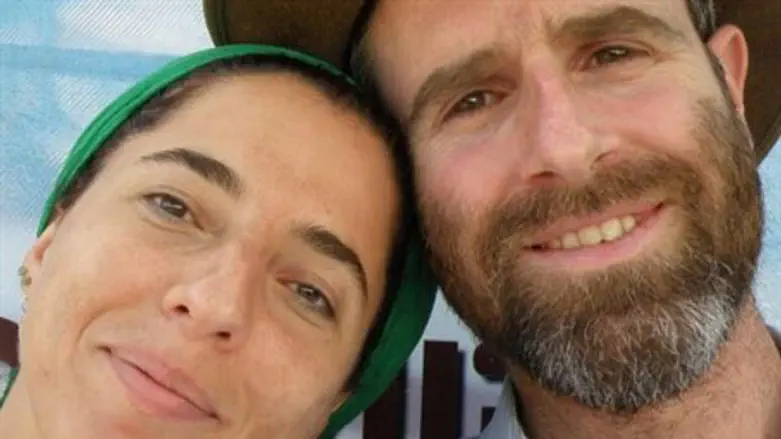 Dafna Meir and her husband