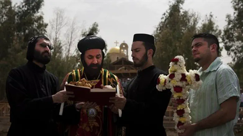Syrian Orthodox Christian priests (illustration)