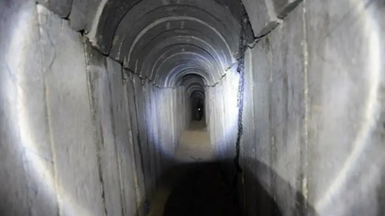 Hamas terror tunnel (file)