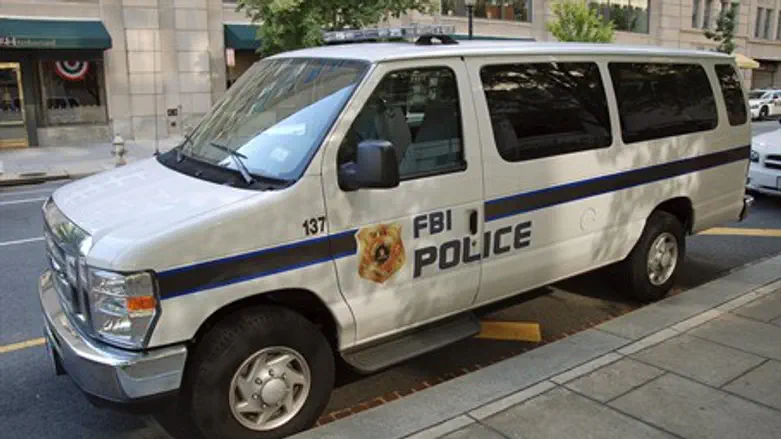 FBI police car (illustration)
