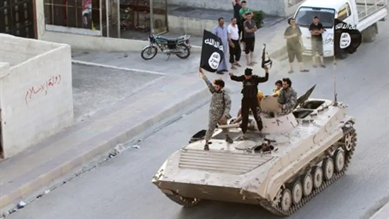 ISIS terrorists in Syria (file)