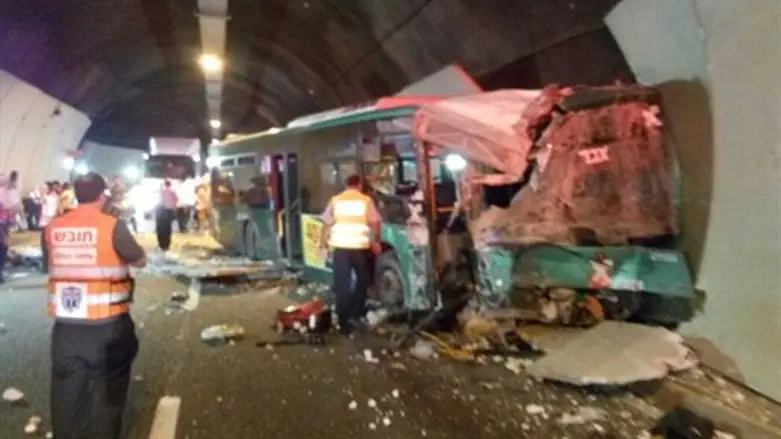 Carmel Tunnels bus crash