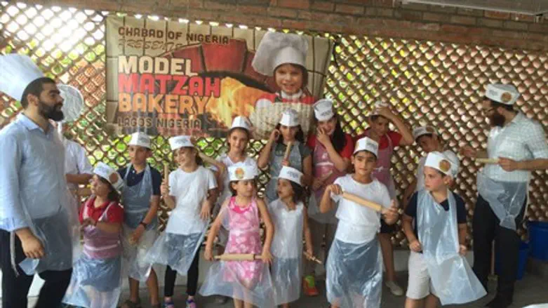 Chabad matzah bakery in Nigeria