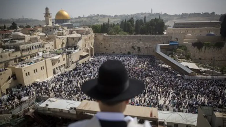 Priestly Blessings at the Western Wall
