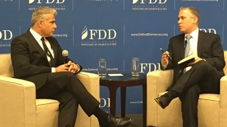 Lapid at the Foundation for Defense of Democracies