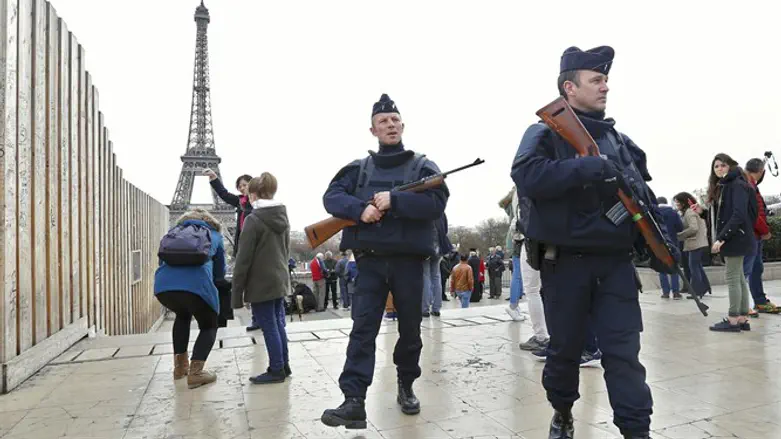 French police in Paris