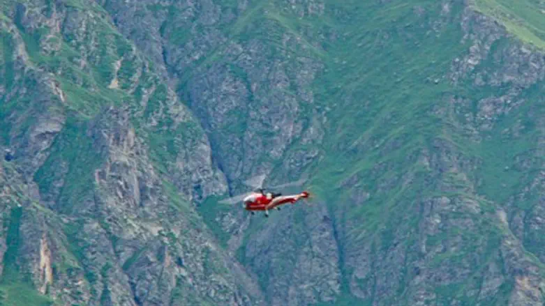 Helicopter rescue (illustration)